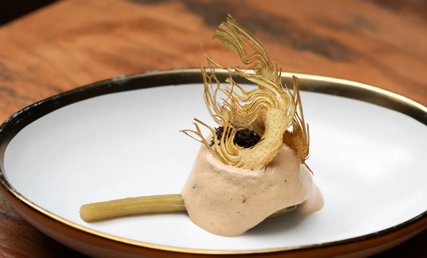 Ensalada de tomate rosa de Barbastro — Menú Omnívoro