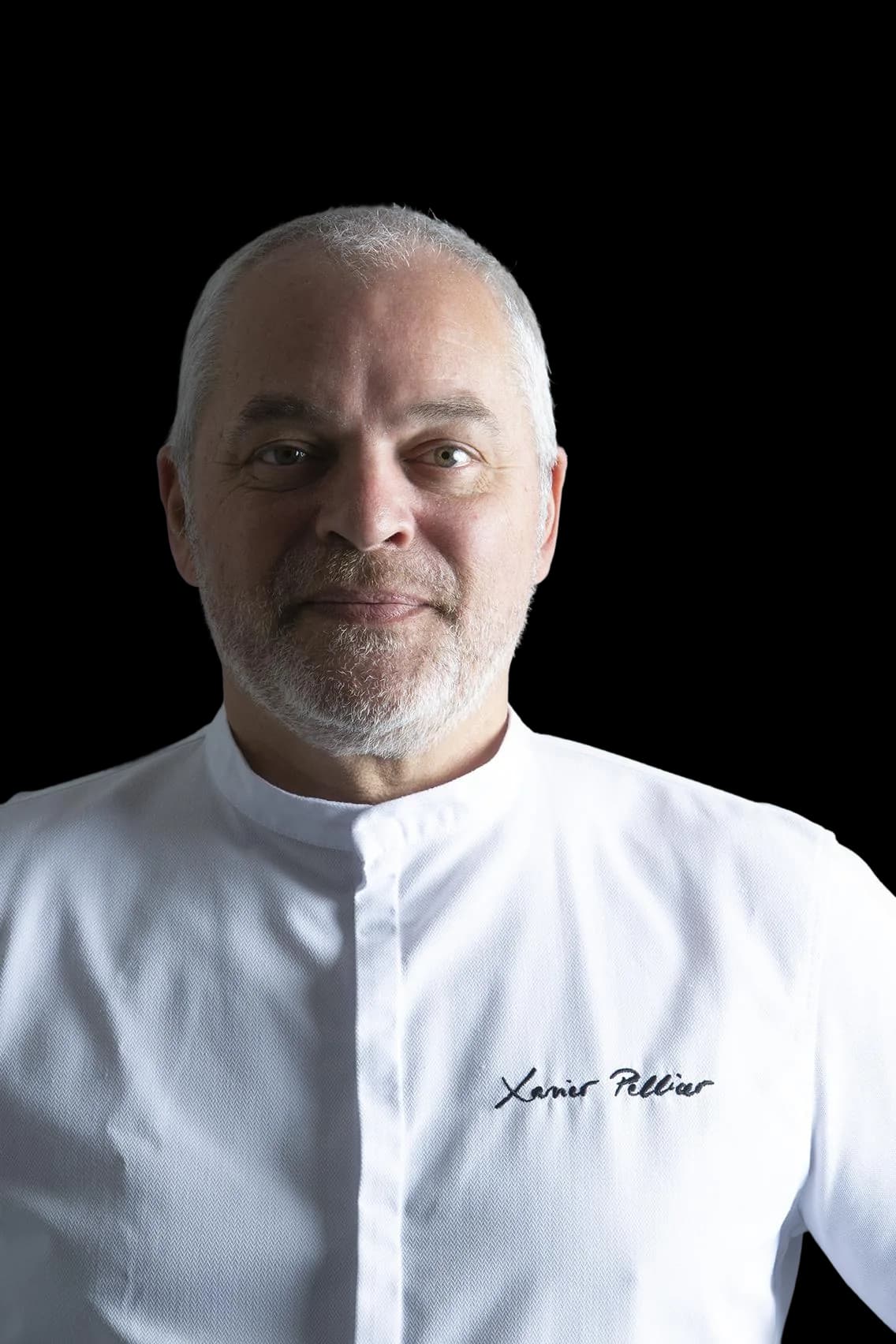 Xavier Pellicer in the El Menjador kitchen